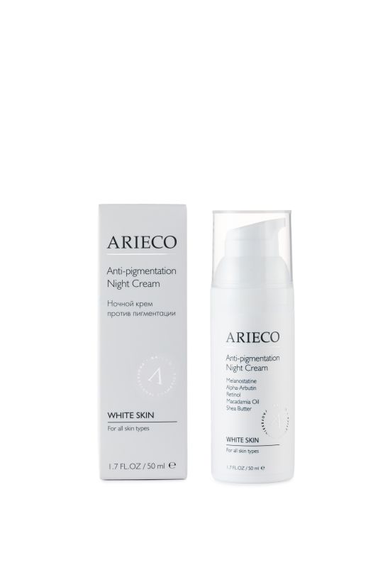 Ночной крем против пигментации ARIECO, 50 мл