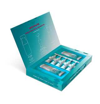 Система эксфолиации кожи GENTLE HOME PEEL с 15% миндальной и 25% глюконовой к-ми (10 процедур), 1 шт