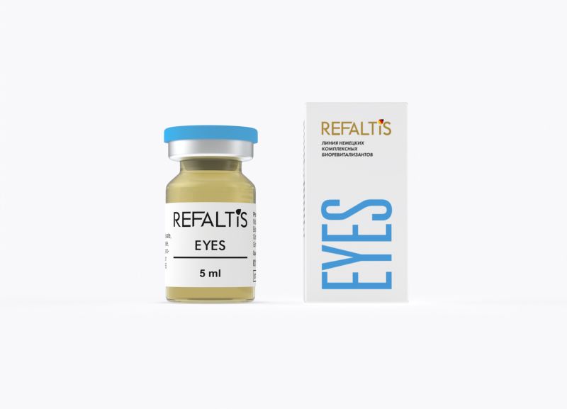 Refaltis EYES Гель гиалуроновой кислоты 0,7%, 5 мл флакон