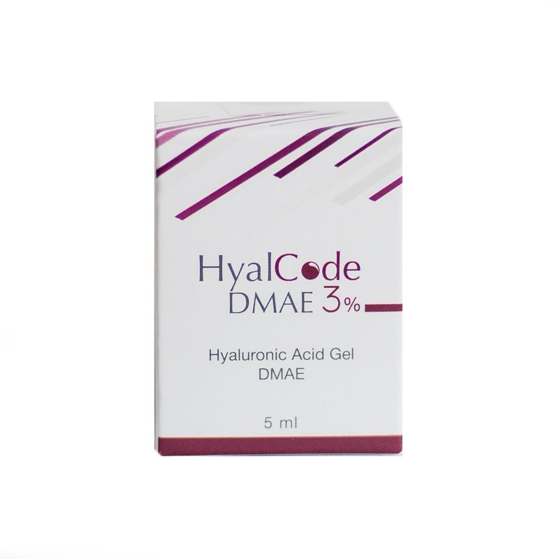 HyalCode DMAE Гель на основе гиалуроновой кислоты 1% с DMAE 3%, 5 мл