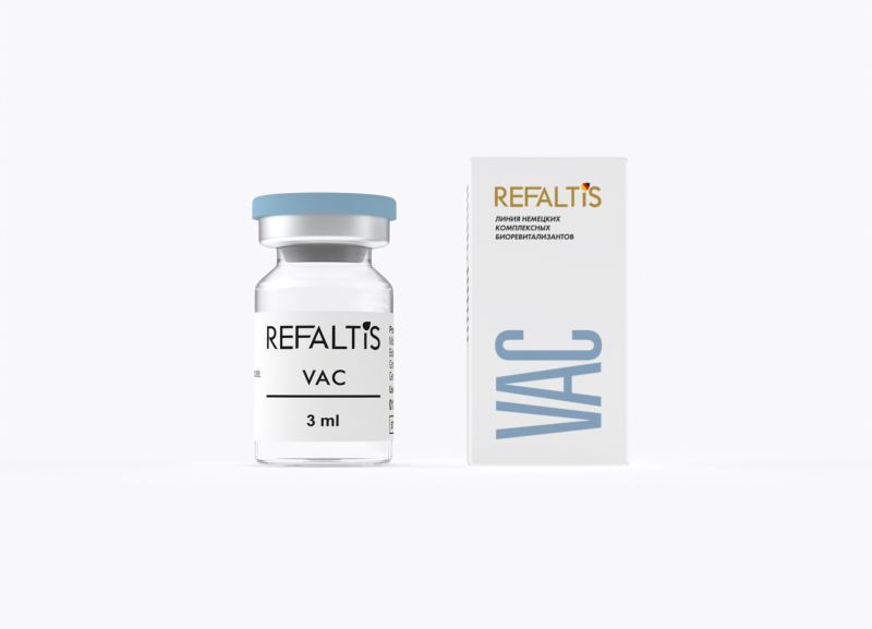 Refaltis VAC Гель гиалуроновой кислоты 1% c трегалозой 1,5%, 3 мл флакон