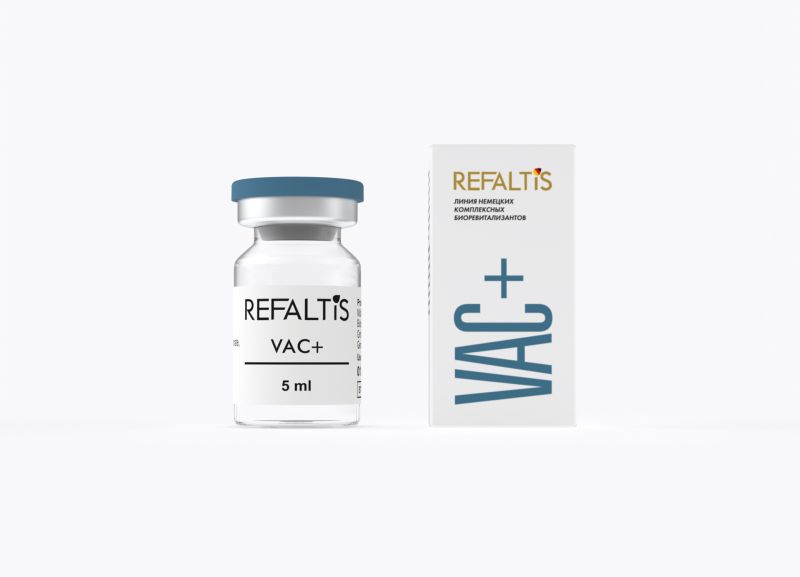 Refaltis VAC+ Гель гиалуроновой кислоты 1% с трегалозой 3%, 5 мл флакон