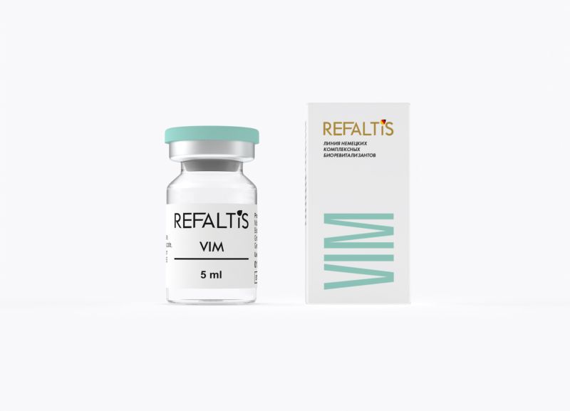 Refaltis VIM Гель гиалуроновой кислоты 1% с сукцинатом натрия 2%, 5 мл флакон