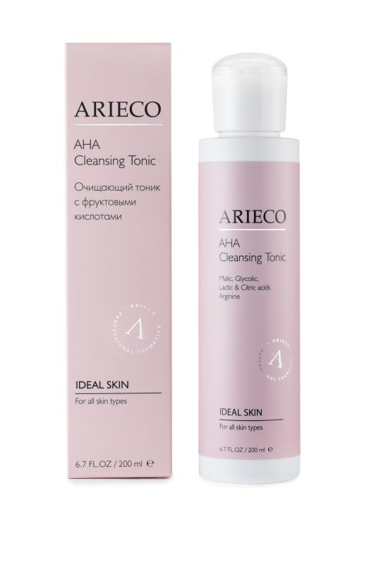 Очищающий тоник с фруктовыми кислотами ARIECO, 200 мл
