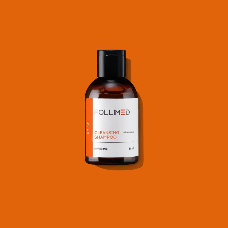CLEANSING SHAMPOO WITH PROBIOTICS Очищающий шампунь с пробиотиками, 50 мл