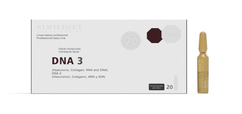 DNA 3 с ГК 1% Лифтинговый коктейль, 2 мл амп