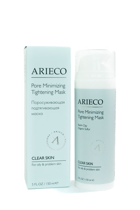 Поросуживающая подтягивающая маска ARIECO, 150 мл