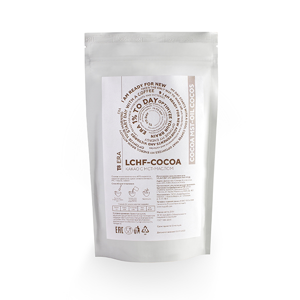 LCHF-COCAO какао с мст-маслом, 200 г